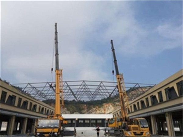 胶南仓储物流网架生产厂家案例